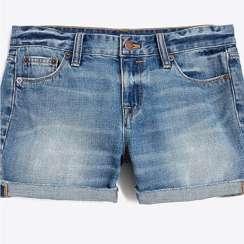 J. Crew Cuffed Denim Shorts in Liza Wash | Size 27
